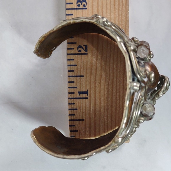 Artisan Crafted Brutalist Cuff Bracelet - Picture 11 of 15